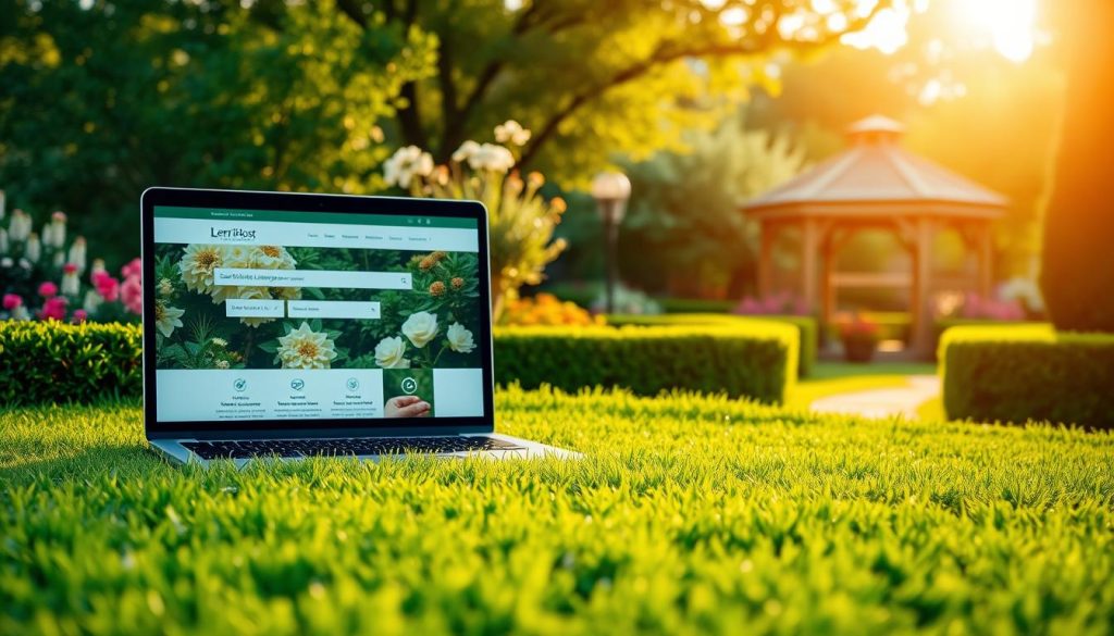 SEO landscaping business