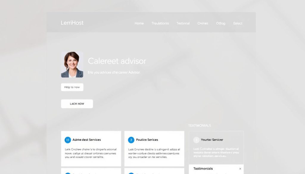 online presence for career advisors