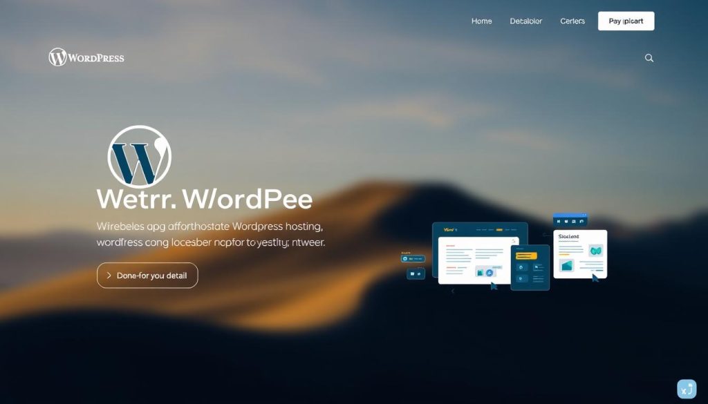 WordPress design and hosting